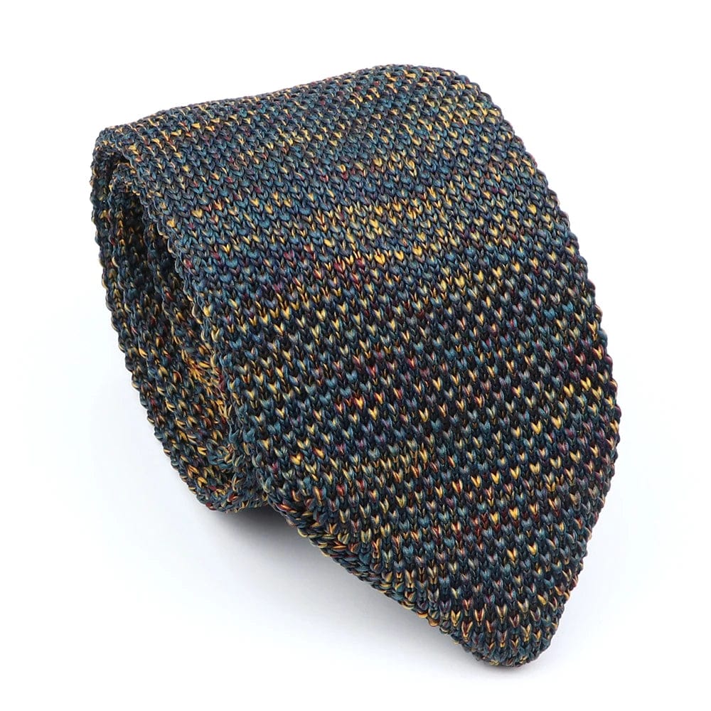 ZONFAZ Men's Striped Knitted Tie