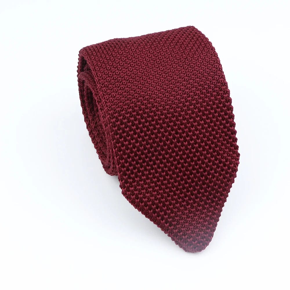 ZONFAZ Men's Striped Knitted Tie