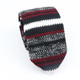 ZONFAZ Men's Striped Knitted Tie