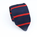 ZONFAZ Men's Striped Knitted Tie