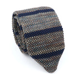 ZONFAZ Men's Striped Knitted Tie