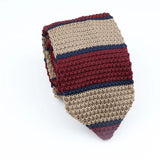 ZONFAZ Men's Striped Knitted Tie