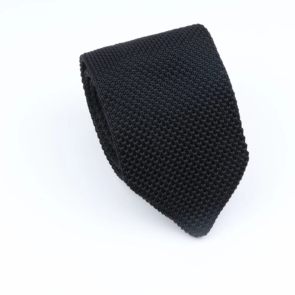 ZONFAZ Men's Striped Knitted Tie