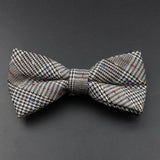 ZONFAZ Mens Vintage Cotton Striped Bowtie