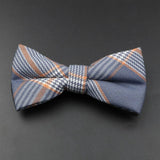 ZONFAZ Mens Vintage Cotton Striped Bowtie