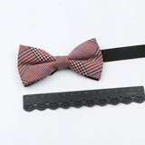 ZONFAZ Mens Vintage Cotton Striped Bowtie