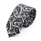 ZONFAZ Men's Vintage Fashion Skinny Soft Silk Ties