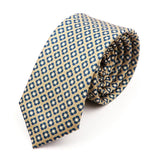 ZONFAZ Men's Vintage Fashion Skinny Soft Silk Ties