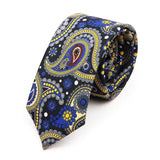 ZONFAZ Men's Vintage Fashion Skinny Soft Silk Ties