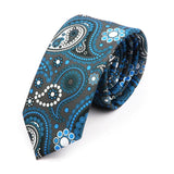 ZONFAZ Men's Vintage Fashion Skinny Soft Silk Ties