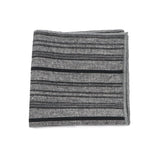 ZONFAZ Men's Vintage Striped Cotton Handkerchiefs Plaid Business Casual Pockets Square