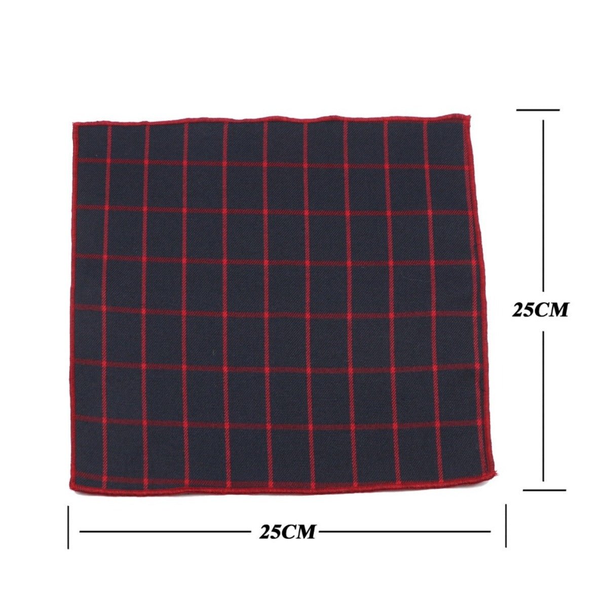 ZONFAZ Men's Wool Handkerchiefs Classical Formal Hankies Striped Plaid Wedding Business Pocket Square