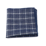 ZONFAZ Men's Wool Handkerchiefs Classical Formal Hankies Striped Plaid Wedding Business Pocket Square