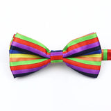 ZONFAZ Music Silk Bow Ties for Men Boy Piano Stave Guitar Pattern Bowtie