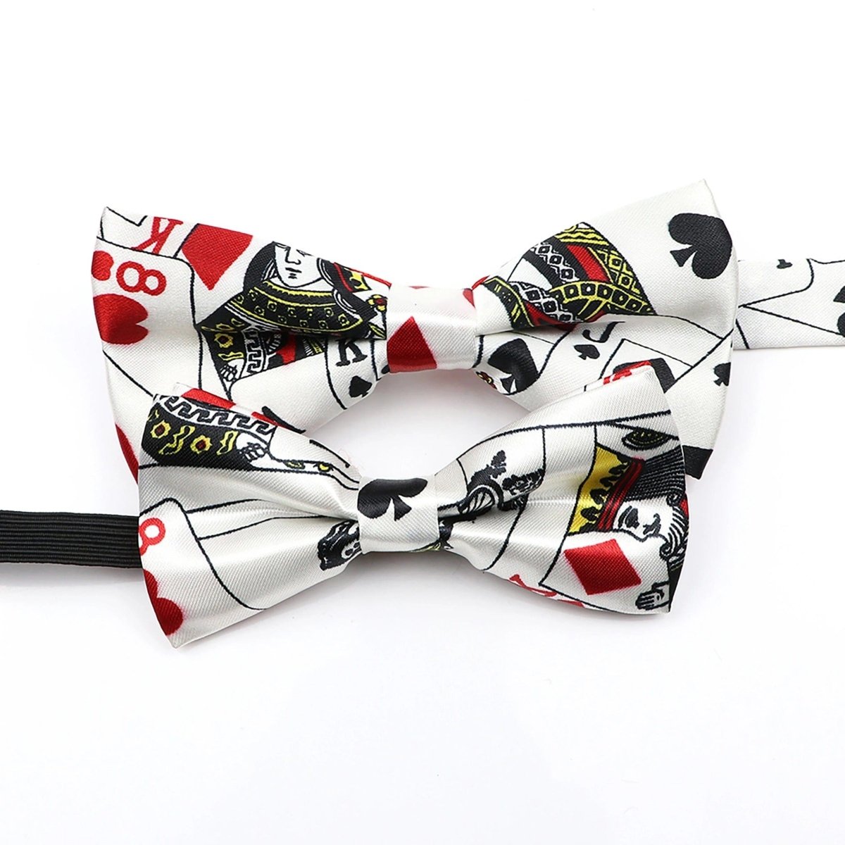 ZONFAZ Music Silk Bow Ties for Men Boy Piano Stave Guitar Pattern Bowtie