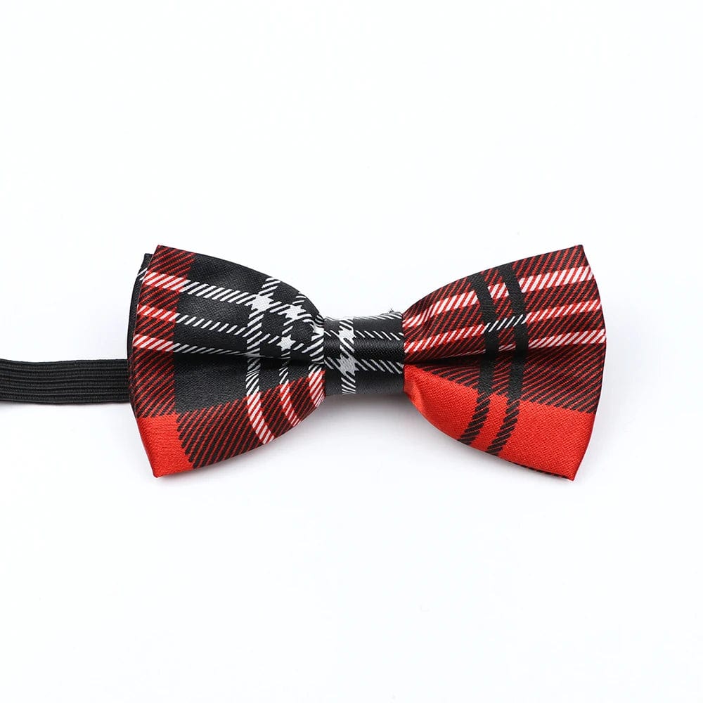 ZONFAZ Music Silk Bow Ties for Men Boy Piano Stave Guitar Pattern Bowtie