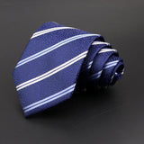 ZONFAZ New Classic Men's Ties 8cm Plaid Striped Floral Ties