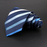 ZONFAZ New Classic Men's Ties 8cm Plaid Striped Floral Ties