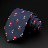 ZONFAZ New Cute Animal Fruits Floral Pattern Jacquard Necktie 8cm Width