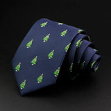 ZONFAZ New Cute Animal Fruits Floral Pattern Jacquard Necktie 8cm Width