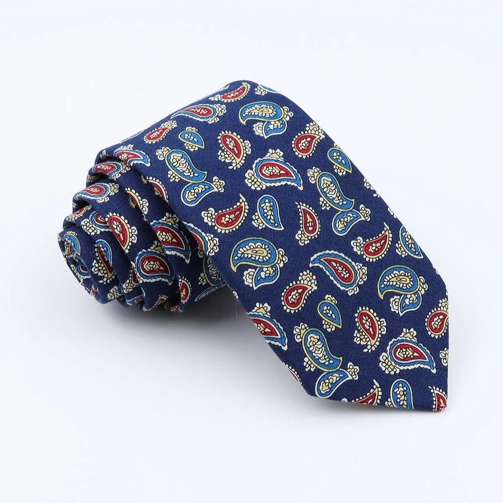 ZONFAZ New Floral Ties For Men Women Skinny Cotton Necktie