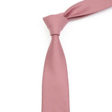 ZONFAZ New Macarons Skinny Solid Color Cotton Ties