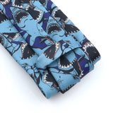 ZONFAZ New Novelty Soft Skinny Necktie for Men Funny Patten Print Ties