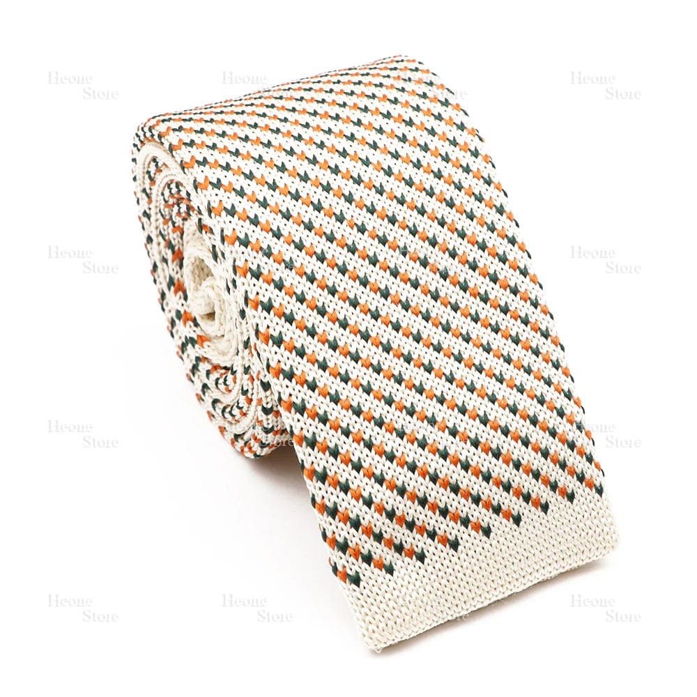 ZONFAZ Novelty Chic Skinny Knitted Ties For Men