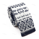 ZONFAZ Novelty Chic Skinny Knitted Ties For Men