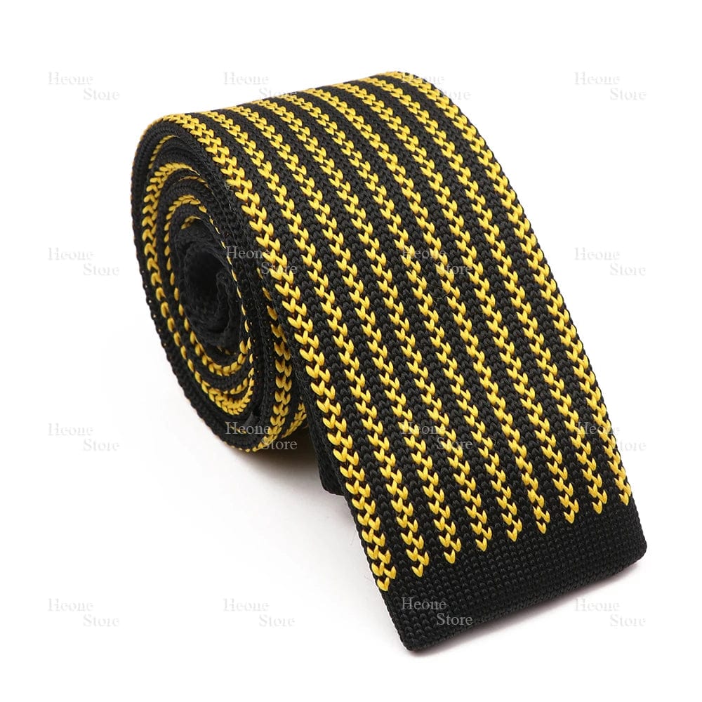 ZONFAZ Novelty Chic Skinny Knitted Ties For Men