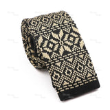 ZONFAZ Novelty Chic Skinny Knitted Ties For Men