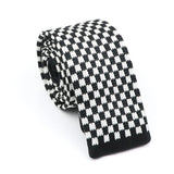 ZONFAZ Novelty Knitted Ties for Men Warm Woven Skinny Necktie