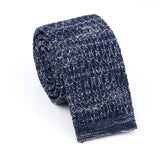 ZONFAZ Novelty Knitted Ties for Men Warm Woven Skinny Necktie