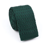 ZONFAZ Novelty Knitted Ties for Men Warm Woven Skinny Necktie