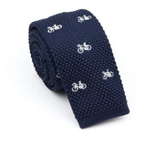 ZONFAZ Novelty Knitted Ties for Men Warm Woven Skinny Necktie