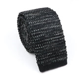 ZONFAZ Novelty Knitted Ties for Men Warm Woven Skinny Necktie