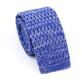 ZONFAZ Novelty Knitted Ties for Men Warm Woven Skinny Necktie