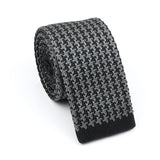 ZONFAZ Novelty Knitted Ties for Men Warm Woven Skinny Necktie