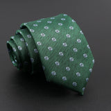 ZONFAZ Novelty Men's Floral Silk Ties