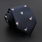 ZONFAZ Novelty Men's Floral Silk Ties