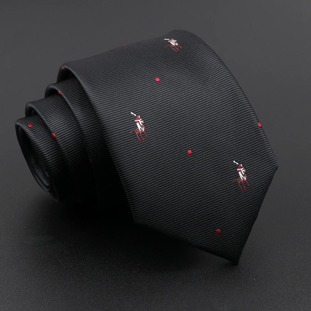 ZONFAZ Novelty Men's Floral Silk Ties