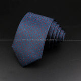 ZONFAZ Novelty Men's Skinny Striped Polka Dots Paisley Pattern Necktie