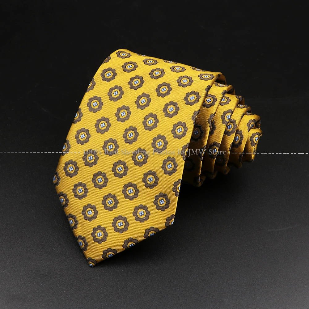 ZONFAZ Novelty Men's Skinny Striped Polka Dots Paisley Pattern Necktie