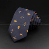 ZONFAZ Novelty Men's Skinny Striped Polka Dots Paisley Pattern Necktie