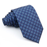 ZONFAZ Novelty Polka Dot Paisley Silk Tie