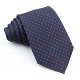 ZONFAZ Novelty Polka Dot Paisley Silk Tie