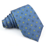 ZONFAZ Novelty Polka Dot Paisley Silk Tie