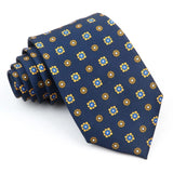 ZONFAZ Novelty Polka Dot Paisley Silk Tie