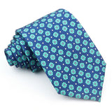 ZONFAZ Novelty Polka Dot Paisley Silk Tie