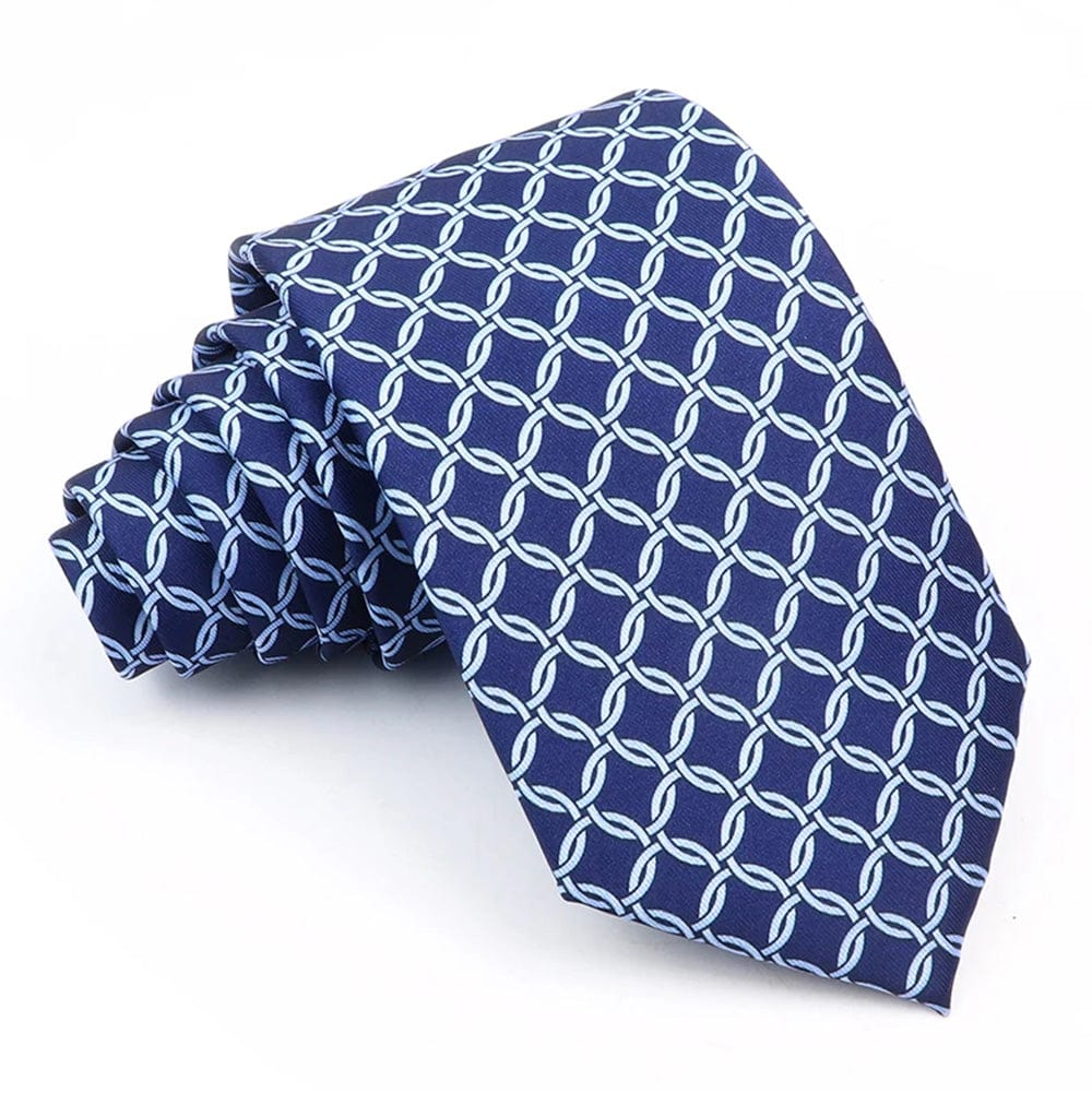 ZONFAZ Novelty Polka Dot Paisley Silk Tie